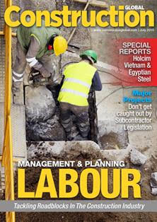 Construction Global - July 2015 | CBR 96 dpi | Mensile | Professionisti | Tecnologia | Edilizia | Progettazione
Construction Global delivers high-class insight for the construction industry worldwide, bringing to bear the thoughts of key leaders and executives on the industry’s latest initiatives, innovations, technologies and trends.
At Construction Global, we aim to enhance the construction media landscape with expert insight and generate open dialogue with our readers to influence the sector for the better. We're pleased you've joined the conversation!