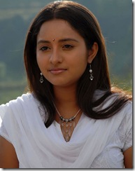 Bhama in white dress