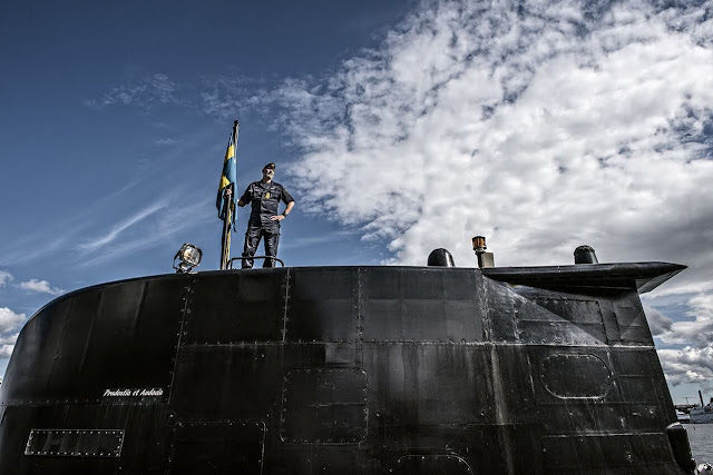 Comandante de un Submarino Sueco - Liderar a cientos de metros de profundidad