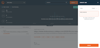 cara membuat link bitly