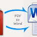 تحويل ملف PDF الى Word ببرنامج PDF CONVERTER