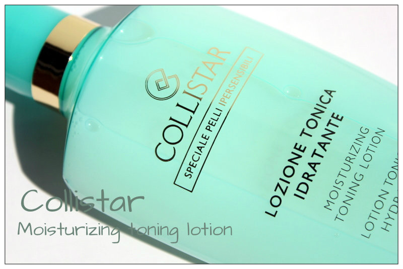 Review: Collistar Moisturizing Toning Lotion