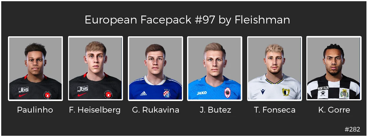 PES 2021 European Facepack #97 by Fleishman