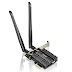 EDUP PCI-E WIFI 6 AX1800MBPS BLUETOOTH 5.2 NETWORK CARD WITH 6DBI DUAL BAND ANTENNA