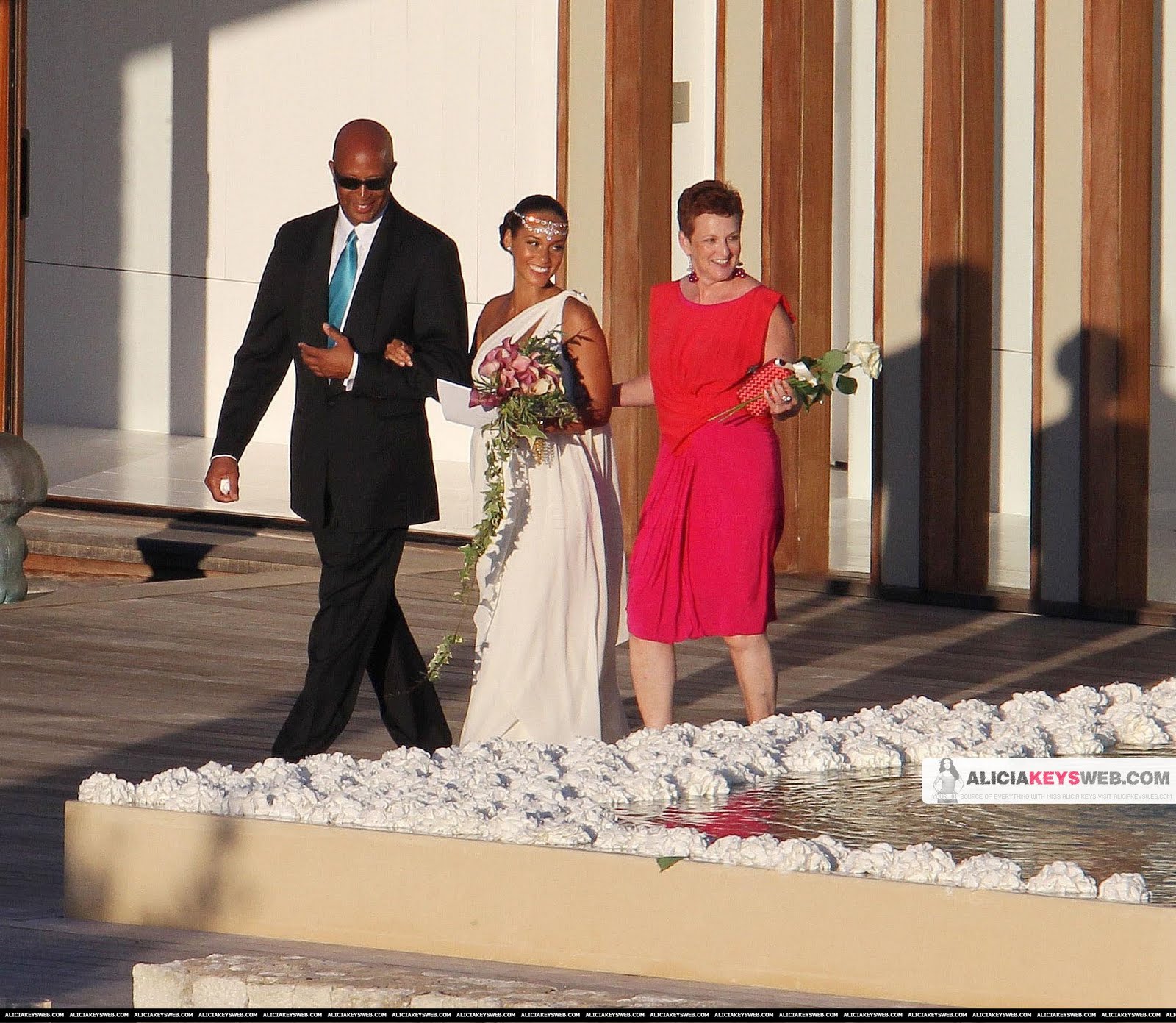 Wedding Photos: Alicia Keys