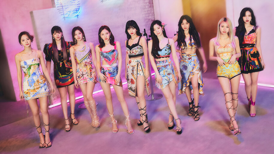 Twice Alcohol Free All Members Wallpaper 4k Pc Desktop 4110a