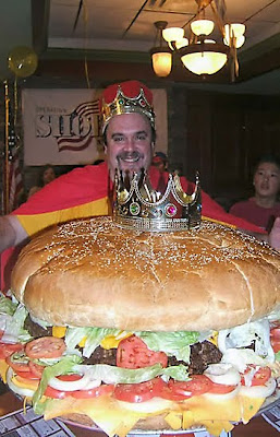 giant hamburger