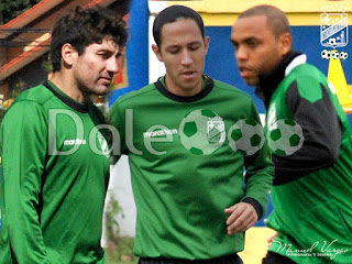 Oriente Petrolero - Ronald Raldes - Mauricio Saucedo - Thiago dos Santos - DaleOoo.com sitio del Club Oriente Petrolero