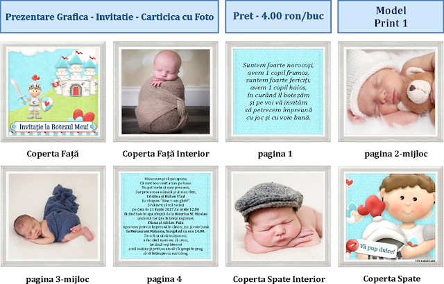 invitatii botez carticele