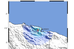 Gempa Bumi M3.5 Dirasakan di Jayapura