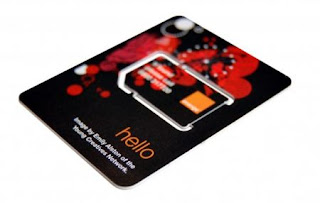 Orange Mini SIM Card