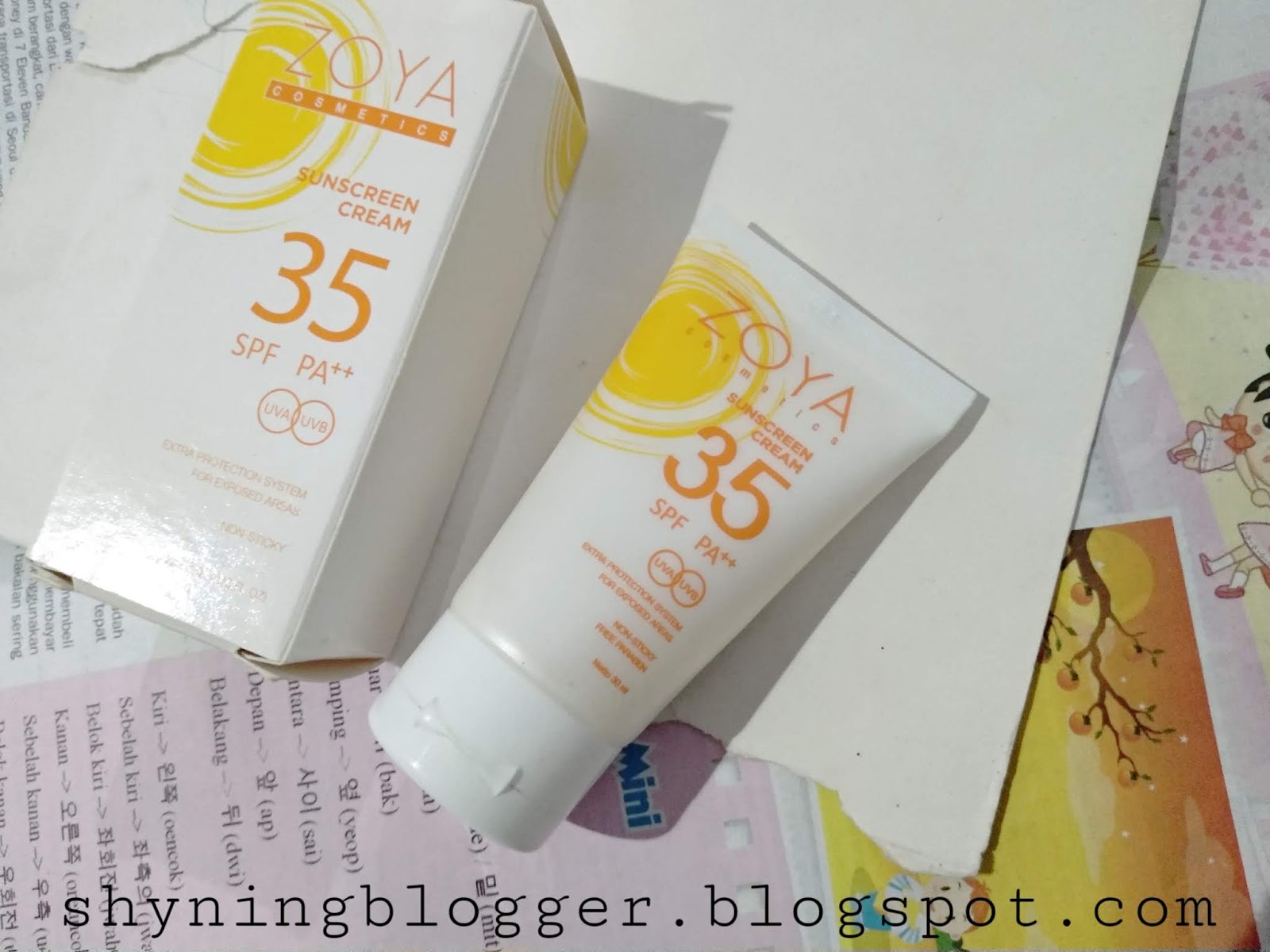 [REVIEW] ZOYA SUNSCREEN CREAM SPF 35 PA+++