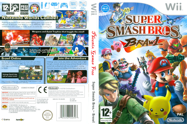 Phoenix Games Free Descargar Super Smash Bros Brawl Wii Mega Google Drive Mediafire 1fichier