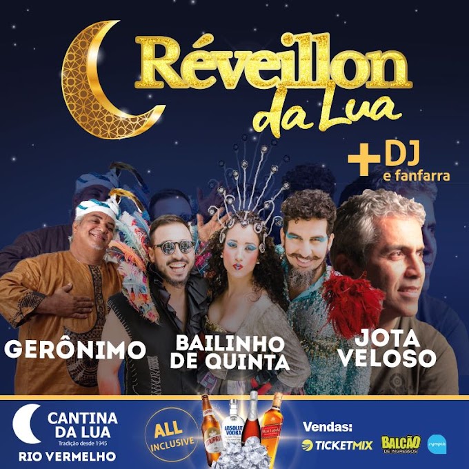 Réveillon na Cantina da Lua do Rio Vermelho 