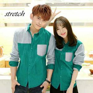 47 Model Baju Kemeja Couple Keluarga Terbaru 2019 