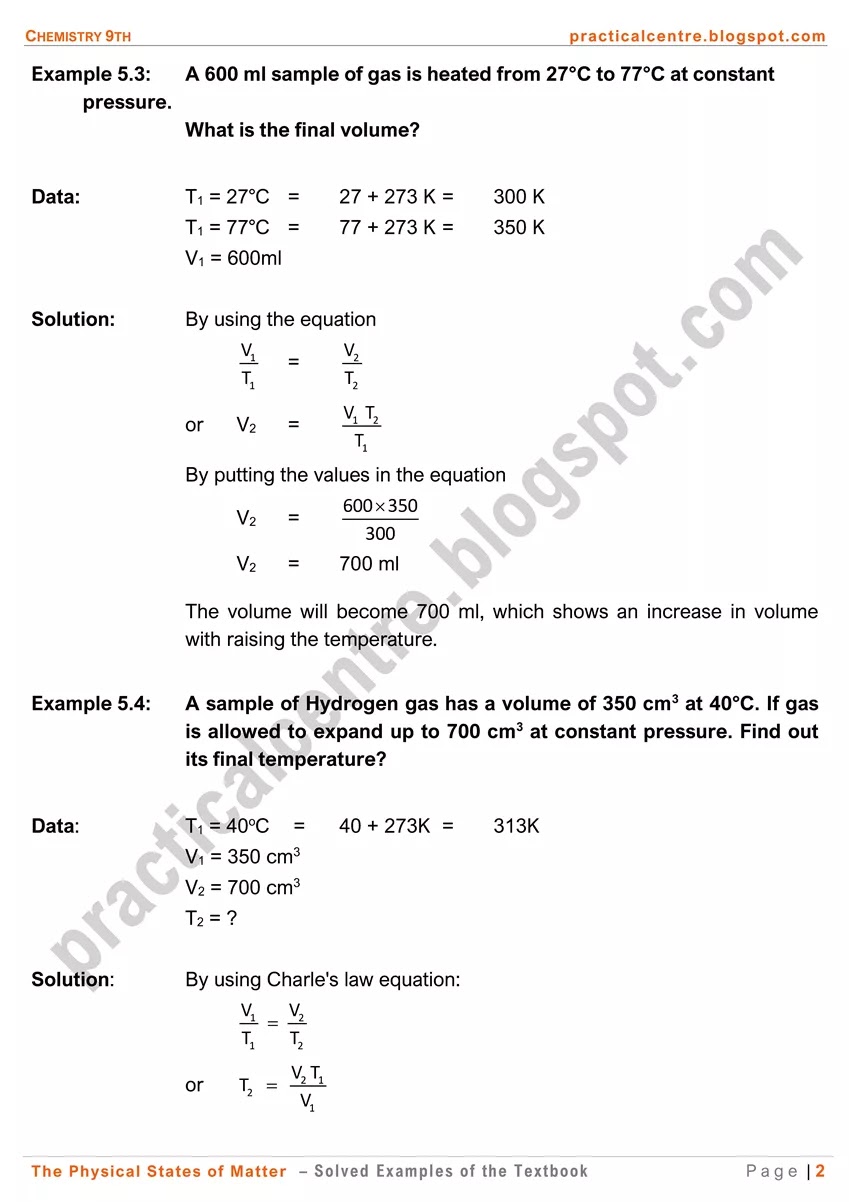 the-physical-states-of-matter-solved-examples-of-the-textbook-2