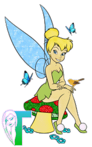 Abecedario Animado de Tinker Bell con Mariposas. Tinkerbell with Butterflies Animated Alphabet.
