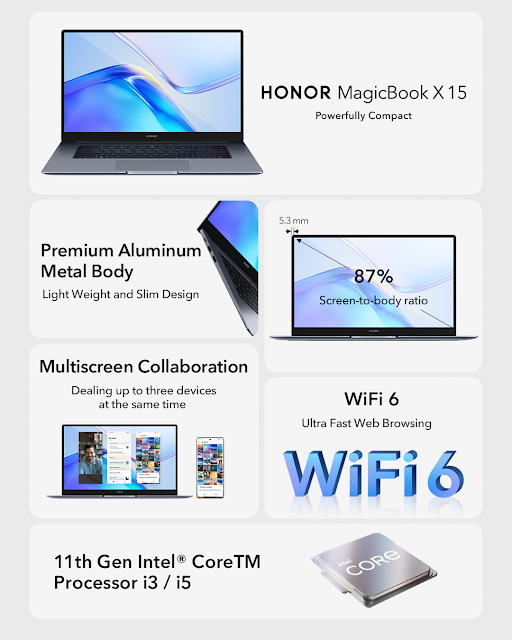 HONOR MagicBook X 15 now in the Philippines