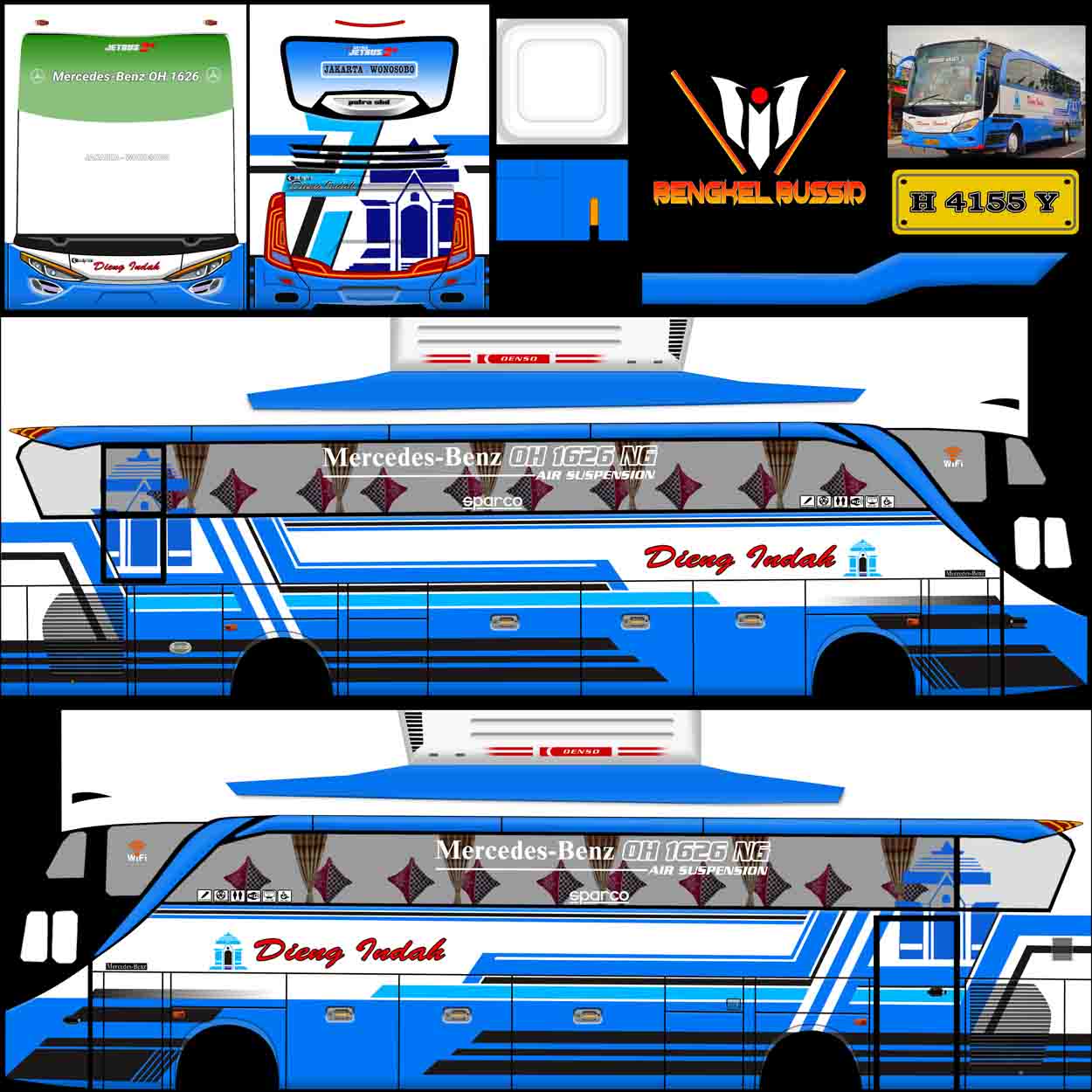 download livery bus dieng indah