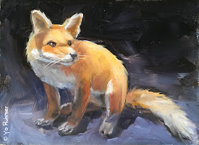 fox, taxidermy