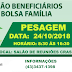 NOVO ITACOLOMI Comunicado aos beneficiários do programa Bolsa Família