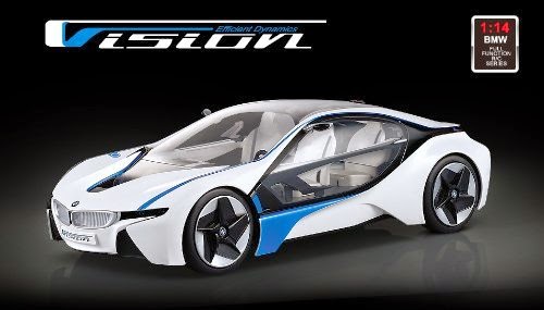 1/14 Scale BMW i8 Concept VISION EFFICIENT Radio Remote Control Model Car R/C RTR (Battries Including)