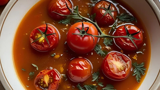 Roasted Cherry Tomato Soup