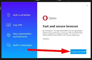 Download Dan Install Opera Browser di Laptop Windows