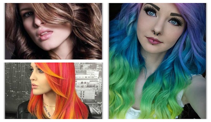 hair dye ideas Unique hair dye ideas