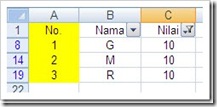 excelnomoruruthasilfilterhasil