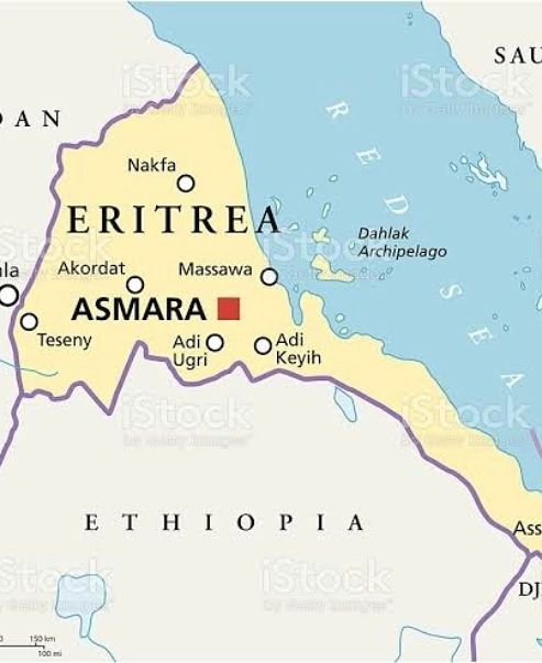 Países do Continente Africano: Eritréia