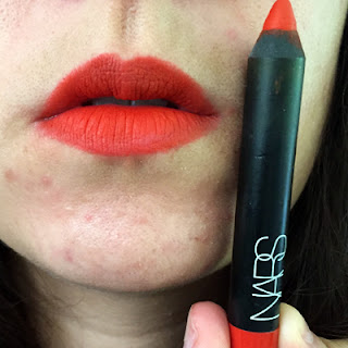 Nars – Red Square Swatch || Crappy Candle