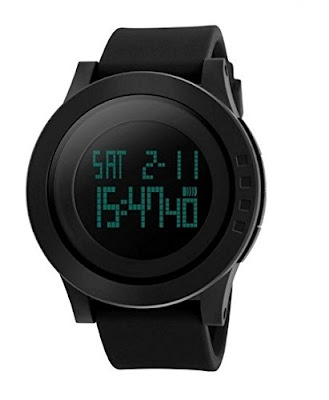 Skmei V2A S-Shock Digital Black Dial Men's Watch