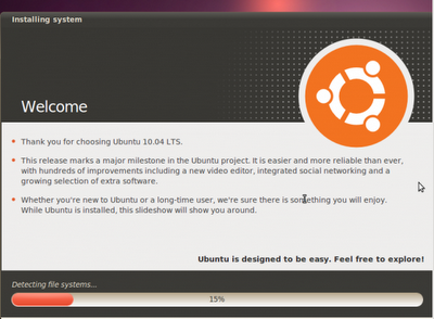 ubuntu installation