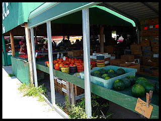 produce stands at Lakeland fleamarket