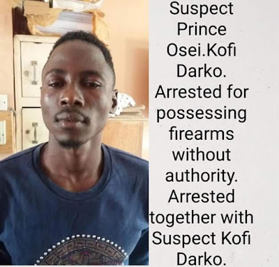 Photos: Armed robbers storm police station in Ghana, gun down an officer before freeing 6 of their colleagues including a Nigerian 