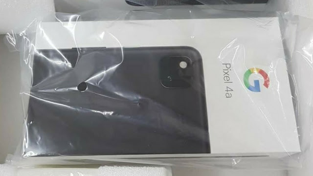 Leaked Pixel 4A box