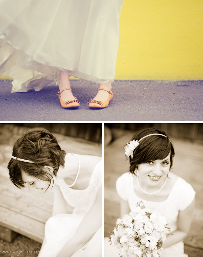 Bridal portraits by Anna Page