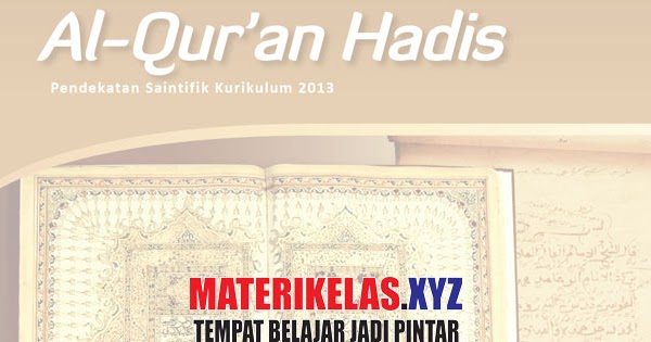 Materi Kelas 12 Al-Quran Hadis Kurikulum 2013