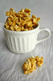 Microwave Caramel Popcorn