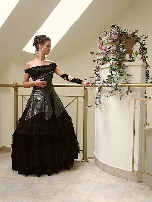 Beautiful Black Wedding Dresses 