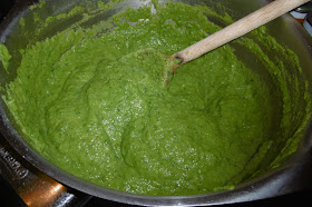 green veg puree