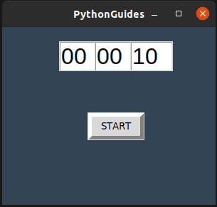 Build a countdown calculator in Python