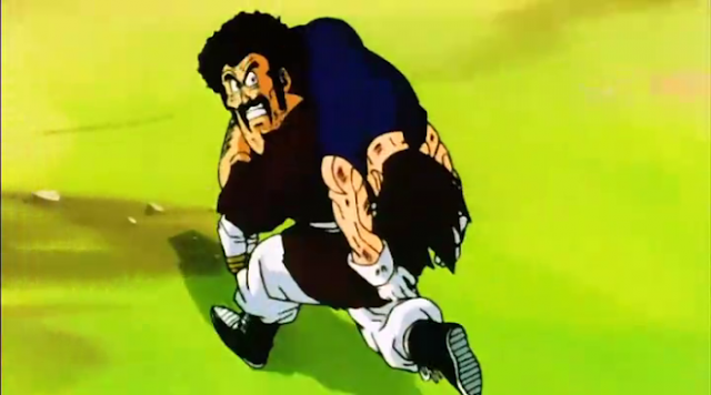 Mr. Satan save Vegeta