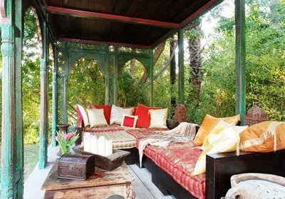 Moroccan Garden Design on Really Love This Moroccan Inspired Outdoor Space  The Vibrant