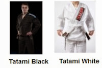 tatami white and black bjj gi