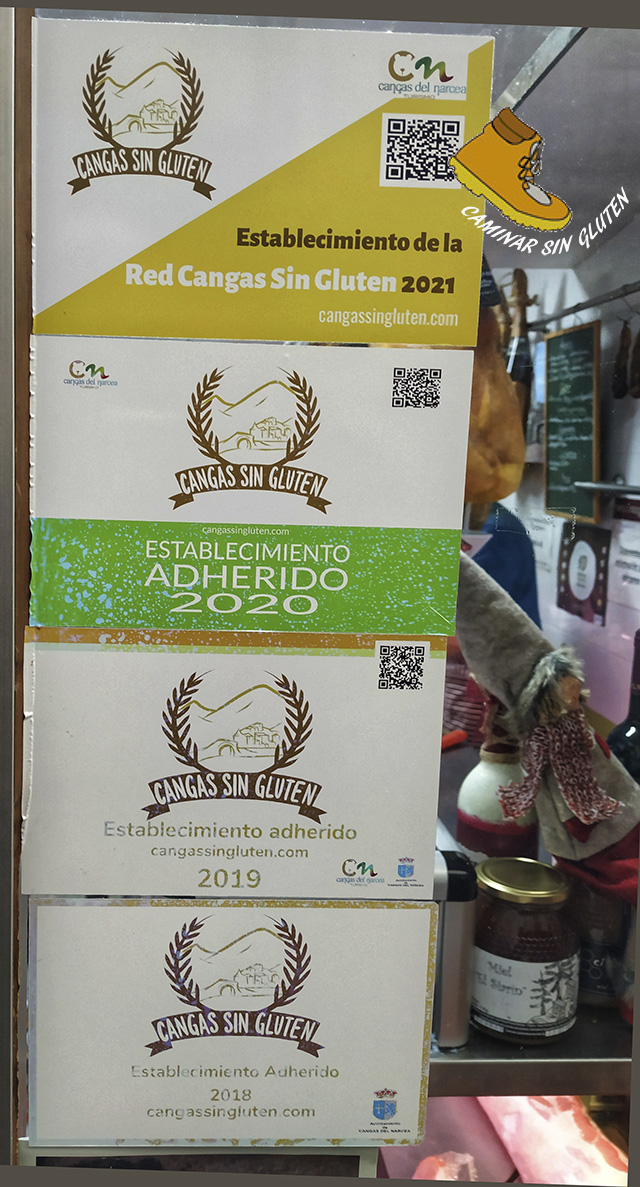 ESTABLECIMIENTO ADHERIDO A LA RED CANGAS SIN GLUTEN