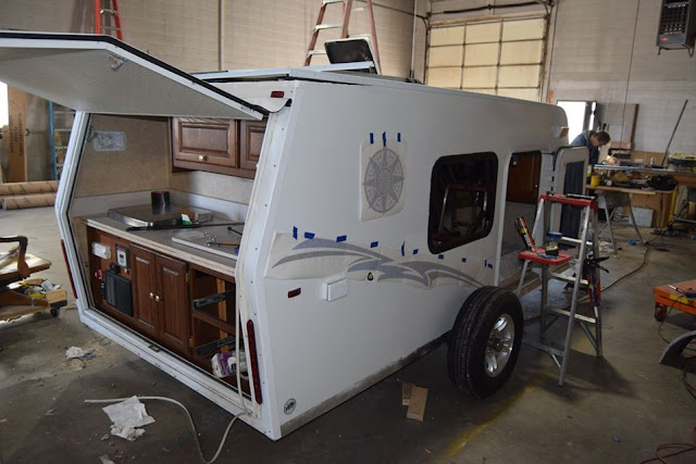 Tiny Trailer Camping, RV Repair