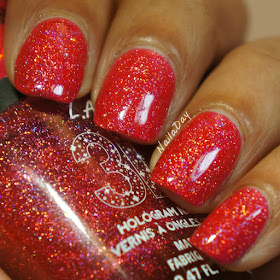 NailaDay: L.A. Girls Dazzling Pink over Barielle Ready to Party