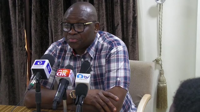 Fayose reveals how APC made him drop his presidential ambition